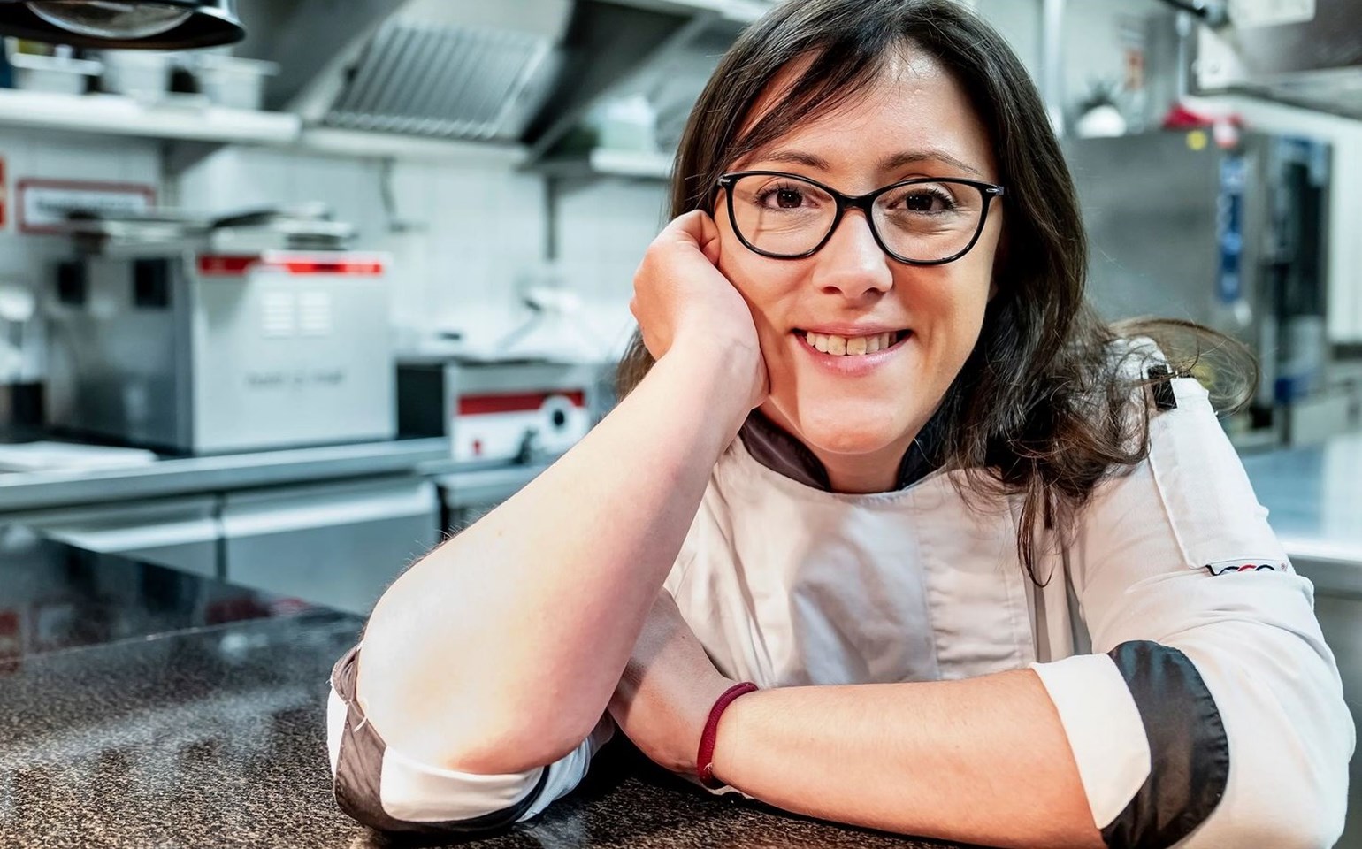 Irene Pugnali die Chefköchin in der Osteria TRE