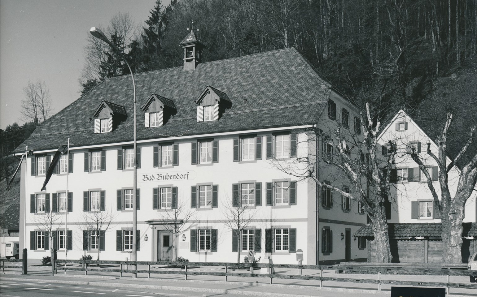 The Bad Bubendorf Hotel in earlier times